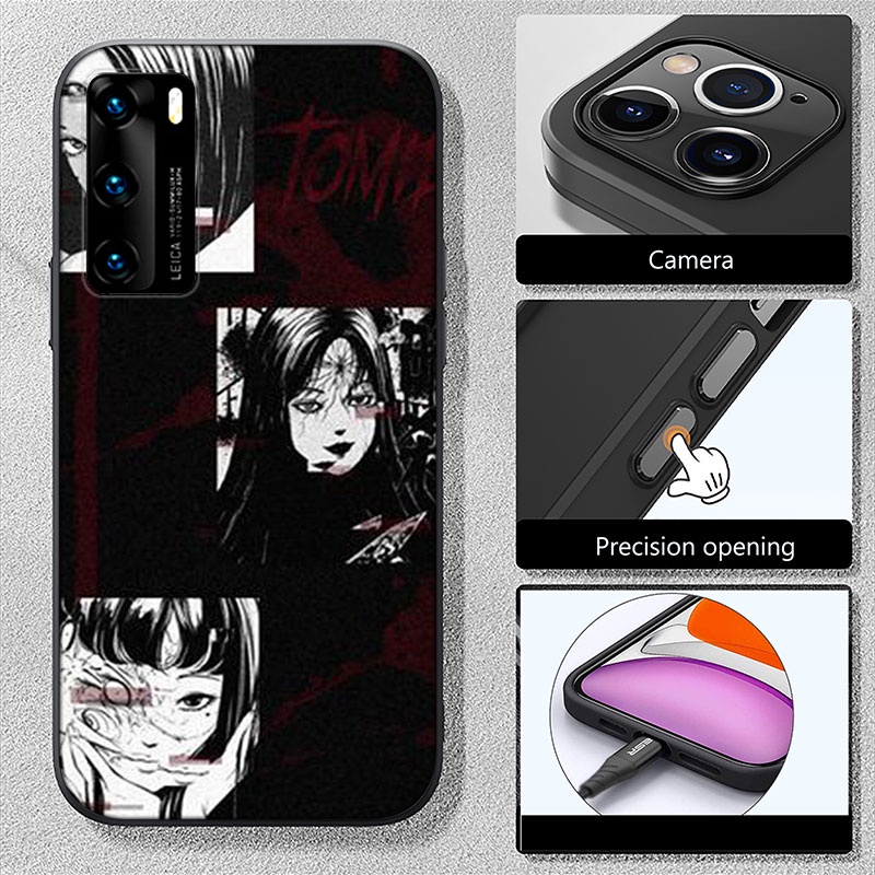 Ốp Điện Thoại Họa Tiết Truyện Tranh junji ito Tomie CA40 Cho Samsung Galaxy S21S S21 Ultra Plus Fe A72 A32 A22