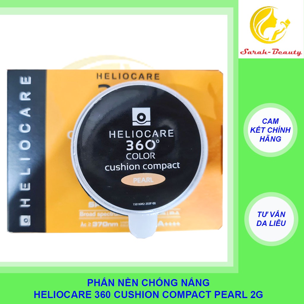 (Sample 2gr) Cushion chống nắng Heliocare 360º Color Cushion Compact SPF50