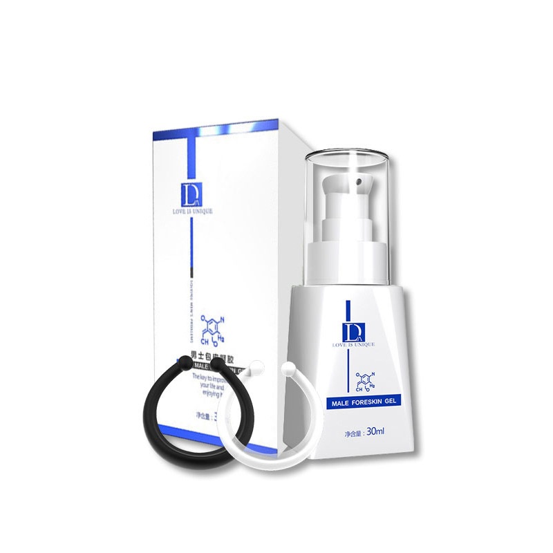 Gel hỗ trợ cải thiện hẹp bao quy đầu cho nam 30ml tặng kèm vòng chặn hãm chống tuột