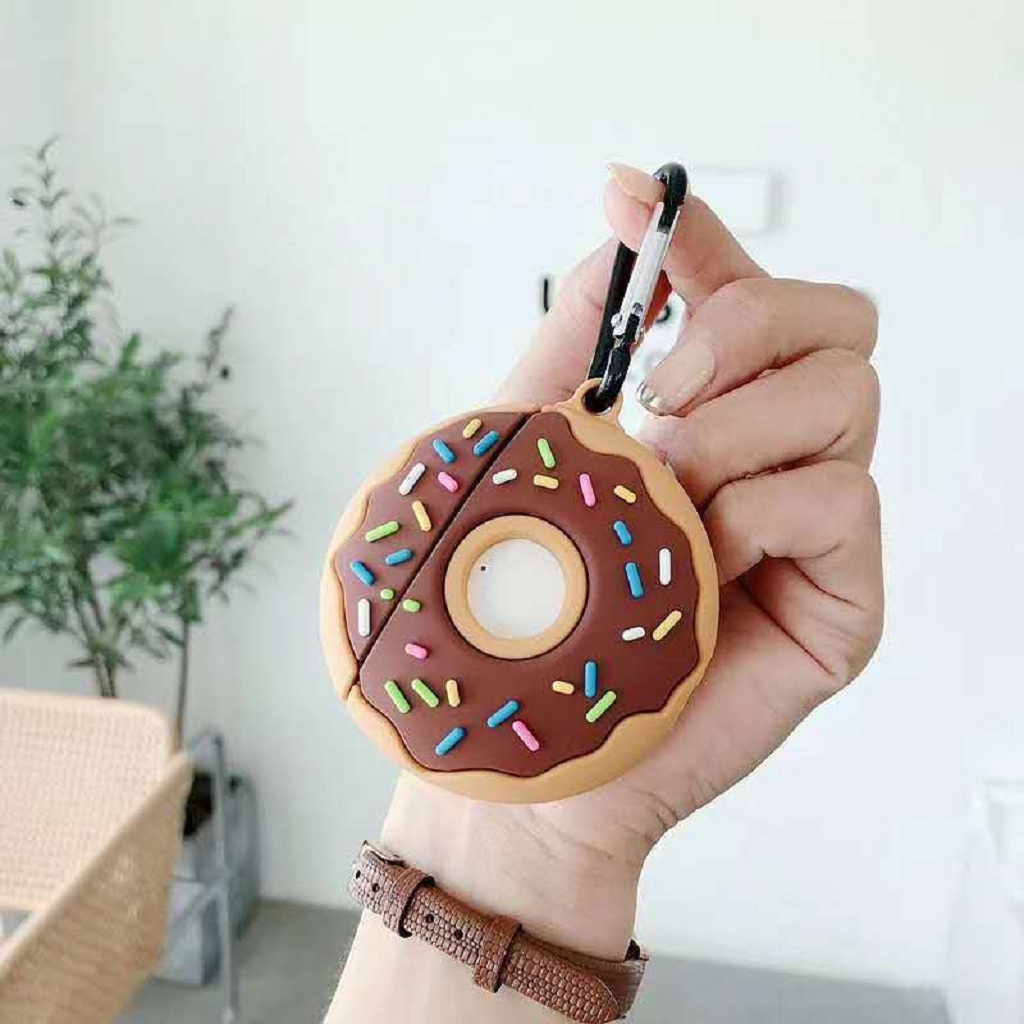 Airpods Case ⚡Freeship ⚡ VỎ BỌC AIRPODS BÁNH DONUT Case Tai Nghe Không Dây Airpods 1/ 2/ i12/ Pro