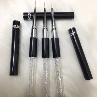 Cọ nét vẽ móng cán đá sịn Đủ size 6- 9- 11mm ( màu cọ sẽ thay đổi theo lô sx của cty)