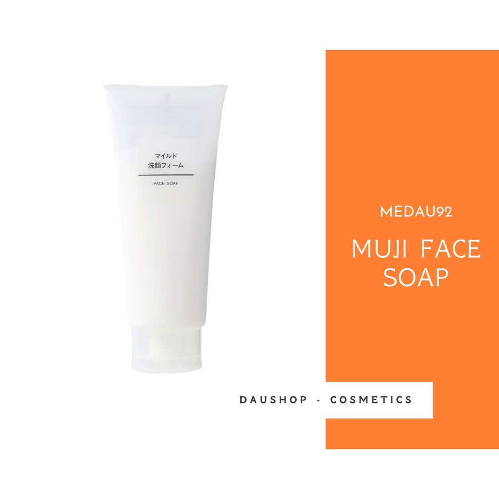 Sữa rửa mặt Muji Face Soap