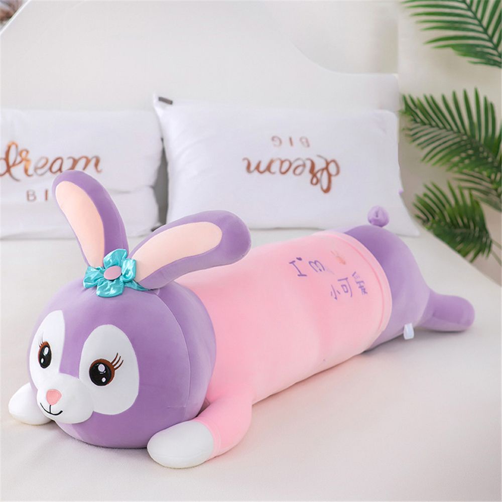 Gối ôm nhồi bông hình thỏ stellalou dài mềm mại cho trẻ em