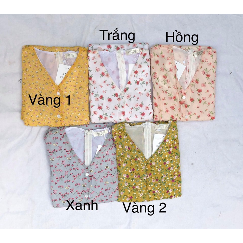 [Mã FAGREEN1505 giảm tới 30K đơn 99K] Đầm - váy hoa nhí dài tay ngắn | BigBuy360 - bigbuy360.vn