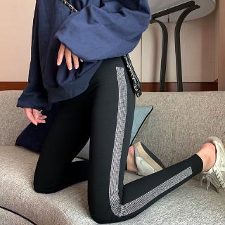 quần legging co giãn đính đá