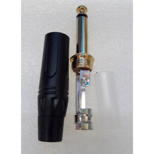 Jack 6ly đen loại hàn dây