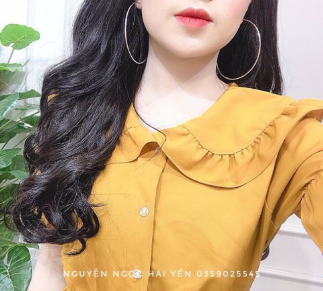Váy cổ sen đũi thái chun eo