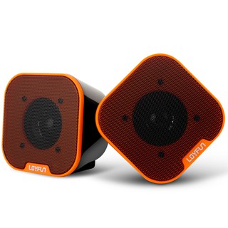 Loa mini 2.0 loyfun 807 - loa vi tính cổng usb thiết kế tiện lợi