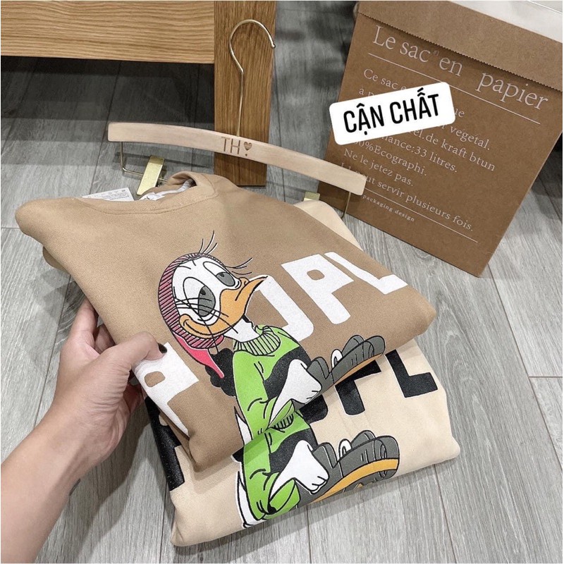 Áo nỉ bông in hình Vịt Donal | BigBuy360 - bigbuy360.vn