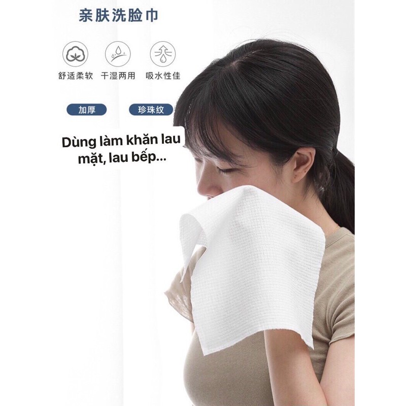 Túi 20 Khăn Giấy Nén Hàn Quốc Dạng Viên Kẹo Dùng 1 Lần - Có Khóa Zip Bỏ Túi Du Lịch Tiện Lợi (GÓI ĐỎ)