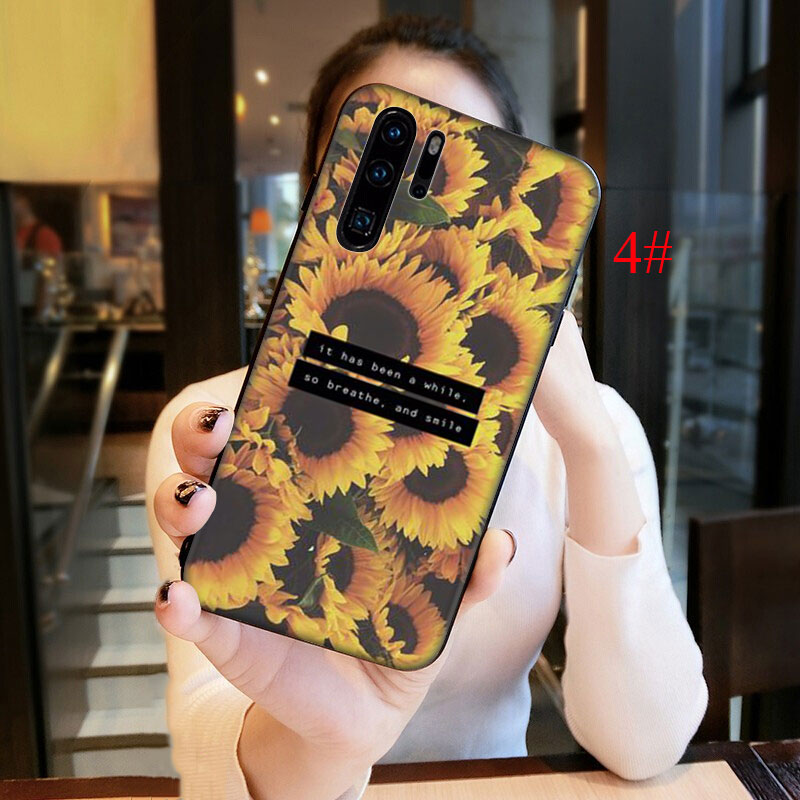 QD3 aesthetic sunflower Soft Silicone Case for Huawei Y5 Y6 Y7 Y9 Prime 2018 P9 Lite Smart 2019 | BigBuy360 - bigbuy360.vn