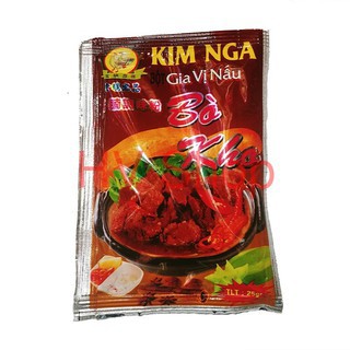 Gia vị ướp bò kho Kim Nga- gói 25g