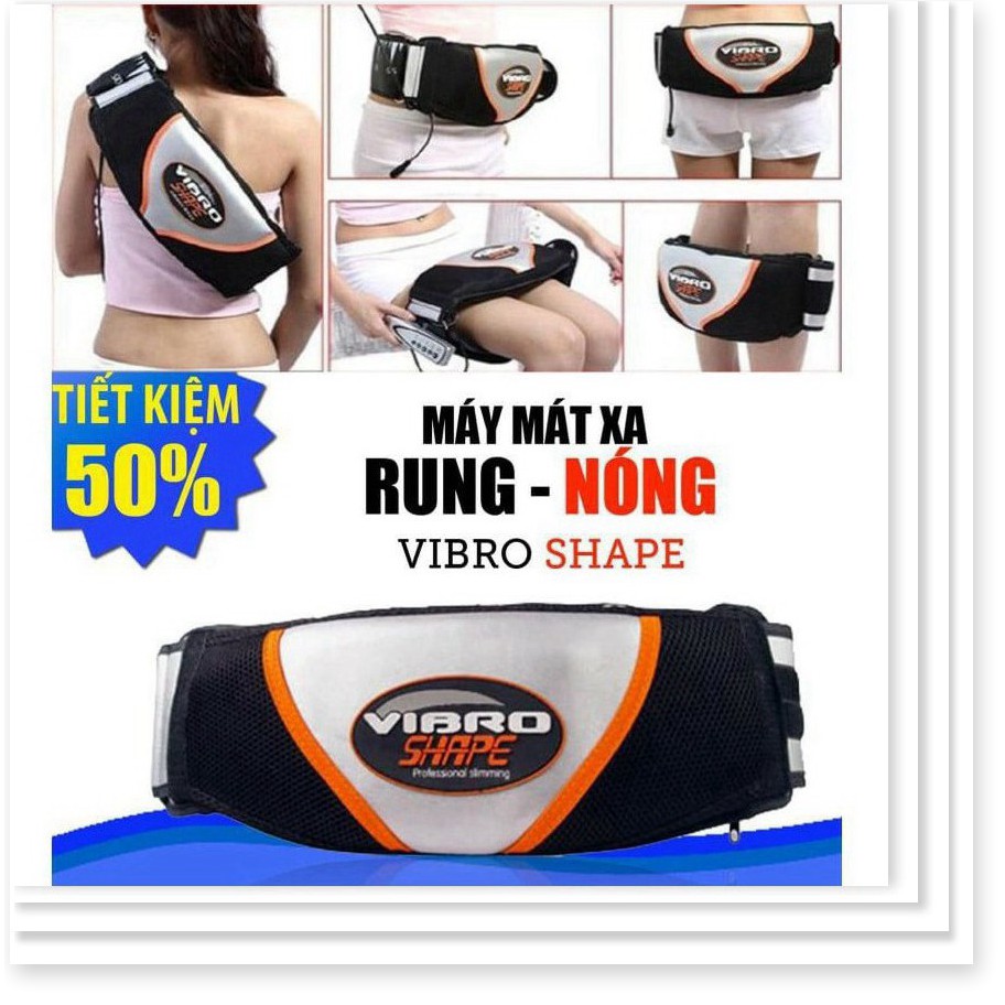 Máy Giảm Béo Toàn Thân,Đai Rung Nóng Đánh Tan Mỡ Thừa,Máy Giảm Mỡ Bụng Cho Nam Nữ VIBRO SHAPE