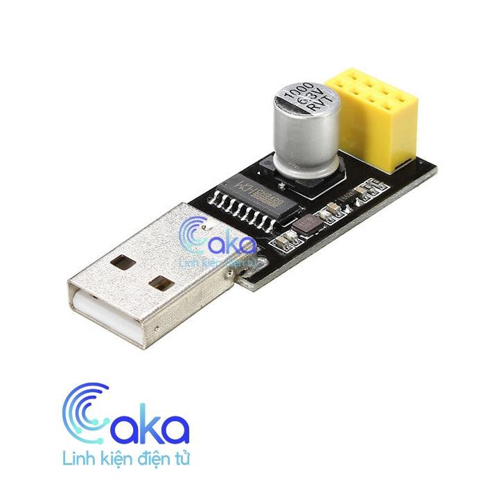 USB Adapter Mạch Thu Phát Wifi ESP8266 ESP-01