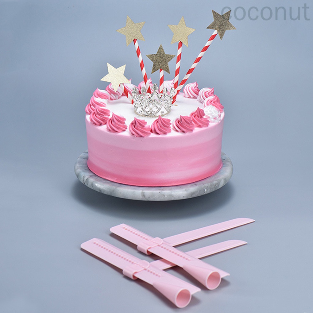 Dụng Cụ Chà Láng Bánh Kem Bằng Nhựa Có Thể Điều Chỉnh