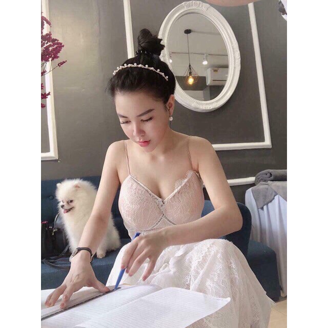 T888 Bờm tóc tiểu thư xinh xắn NVD90