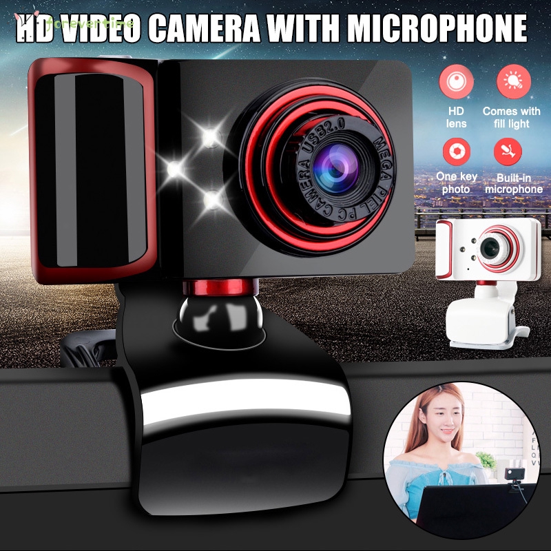 Webcam HD kèm cổng USB và Micro tiện dụng cho PC laptop