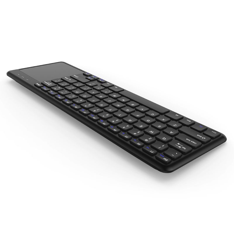 Bàn PhíM TíCh HợP ChuộT CảM ỨNg Không Dây 2.4G Htp PC Android Windows10 / 8 / 7 / Vista / XP