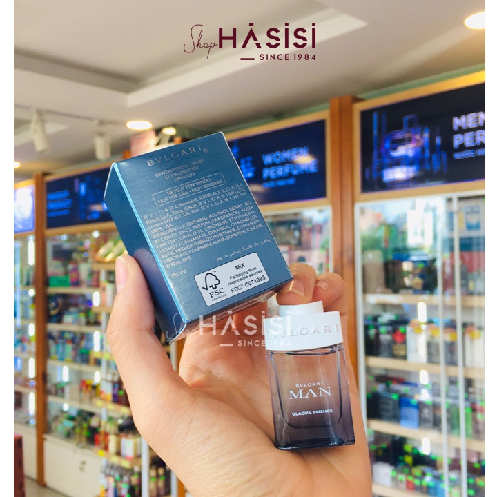 Nước Hoa Mini BVLGARI - Man Glacial Essence EDP 5ml
