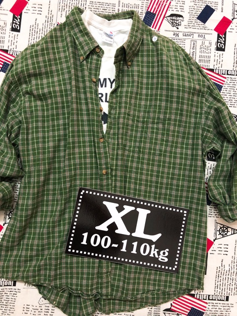 Flannel - Sơmi caro form Mỹ | BigBuy360 - bigbuy360.vn