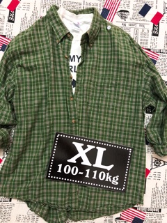 Flannel - Sơmi caro form Mỹ