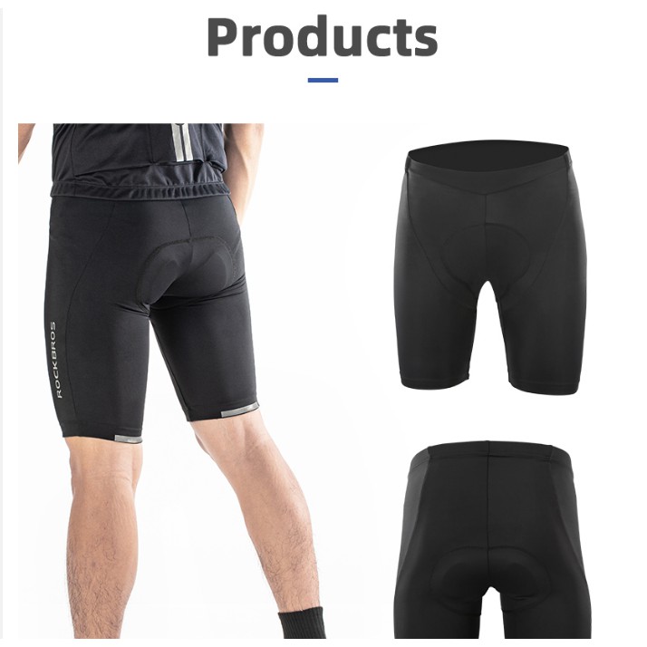 Quần short thể thao ROCKBROS 3D thời trang cao cấp cho nam nữ