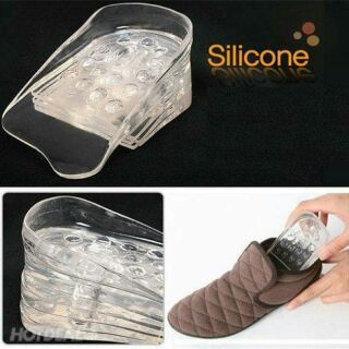 10 miếng lót giày silicon tăng chiều cao (1-5cm)