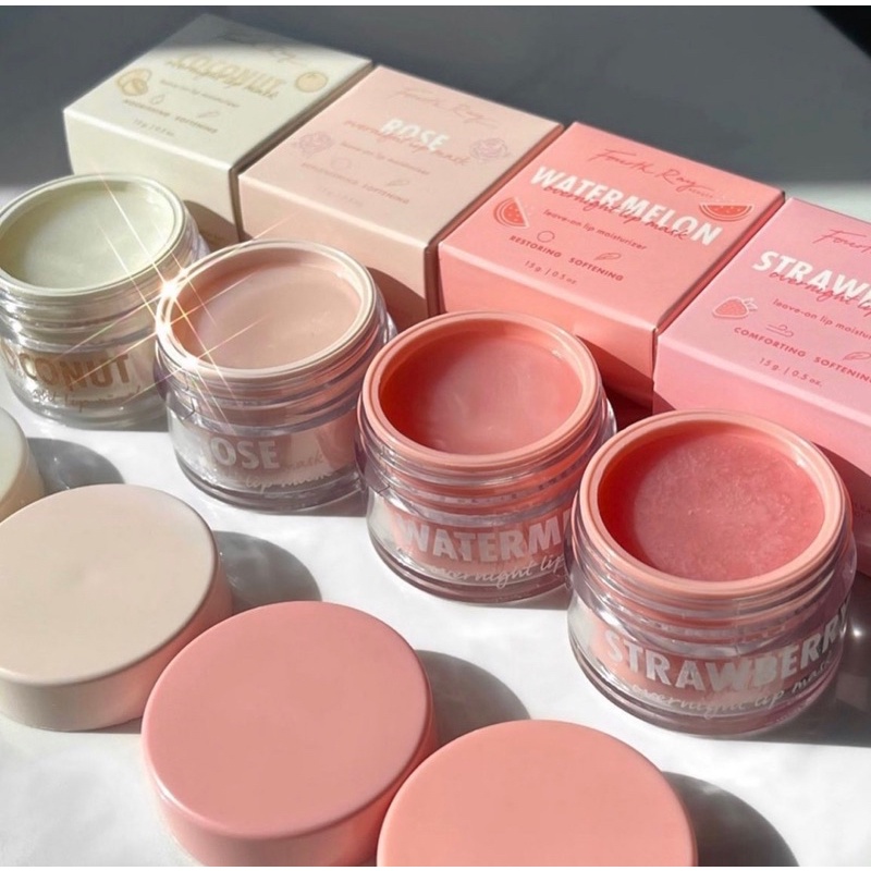 AUTH - SALE OFF MASK DƯỠNG MỀM MÔI BAN ĐÊM COLOURPOP FOURTHRAY CÁC MÙI BEST SELLER