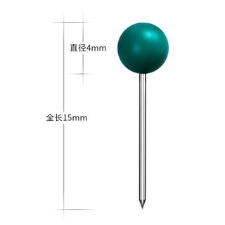 Long Bảo lai Hộp đựng hạt màu kim đầu to 200 viên đựng kim cố định dây câu cá