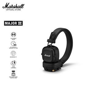 Tai nghe Marshall Major III Bluetooth - 30 hours battery life - 1 năm bảo hành