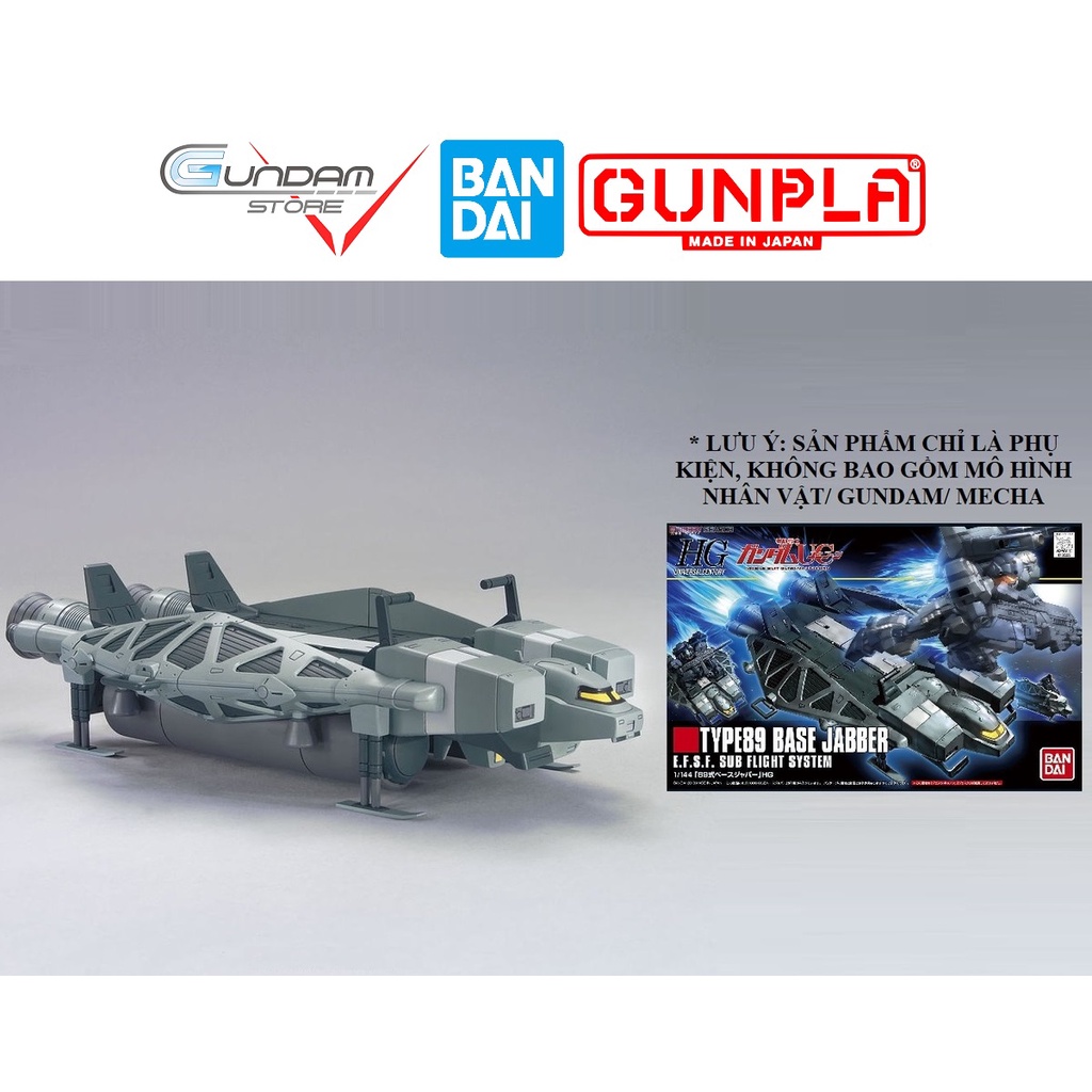 Mô Hình Gundam HG BASE JABBER TYPE 89 Bandai 1/144 HGUC Đồ Chơi Lắp Ráp Anime Nhật