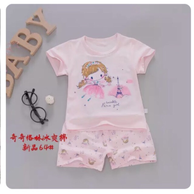 Áo Cotton cho bé gái