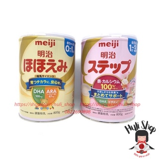 Sữa bột Meiji 800gr sữa lon Meiji số 0 và số 1 hàng Nhật nội địa mẫu mới huli