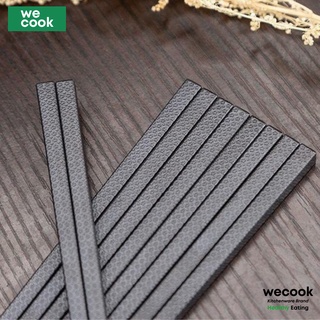 Set 10 đôi đũa Nhật kháng khuẩn chống nấm mốc chống trơn trượt - Đũa Shikisai sợi thuỷ tinh Glass Fiber cao cấp