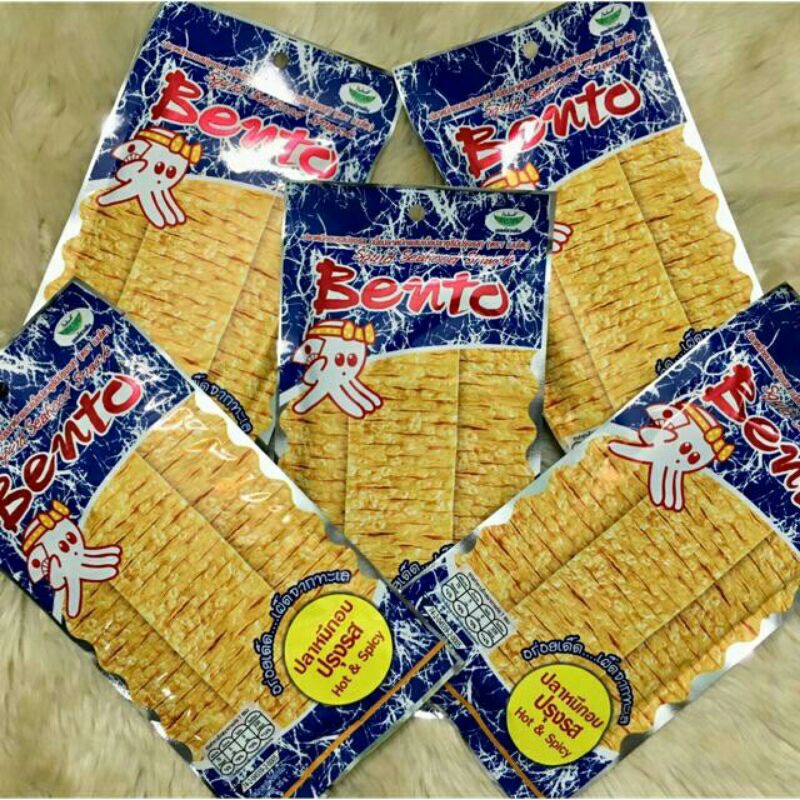 Mực Bento Thailan gói dây 13 gói 6gr