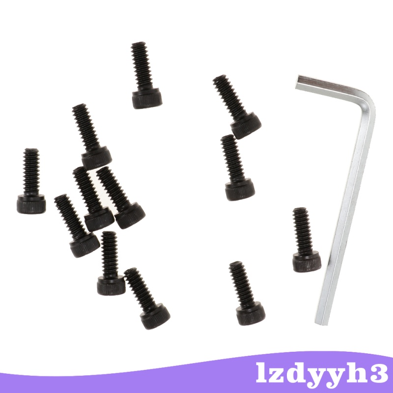 Bộ 12 Đinh Vít Đầu Lục Giác Kèm Cờ Lê Chuyên Dụng Chơi Bida