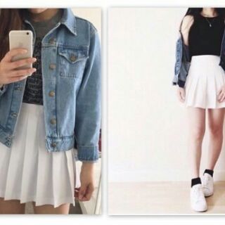 Chân váy tenis xếp li