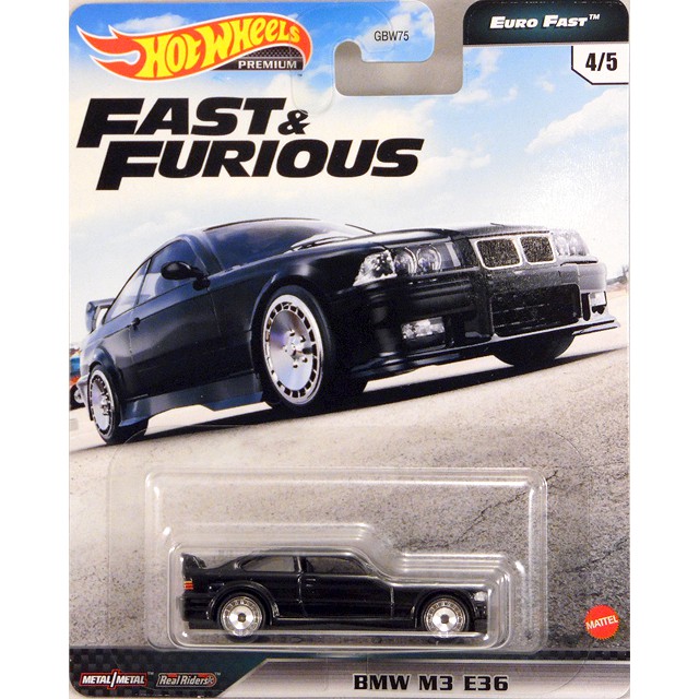 Xe mô hình Hot Wheels Fast & Furious BMW E36 M3 Race