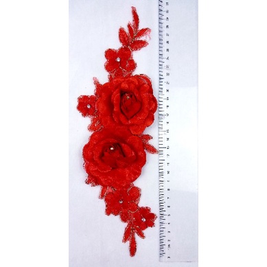 Hoa ren 3d đính kết áo dài, váy đầm, phụ kiện,....