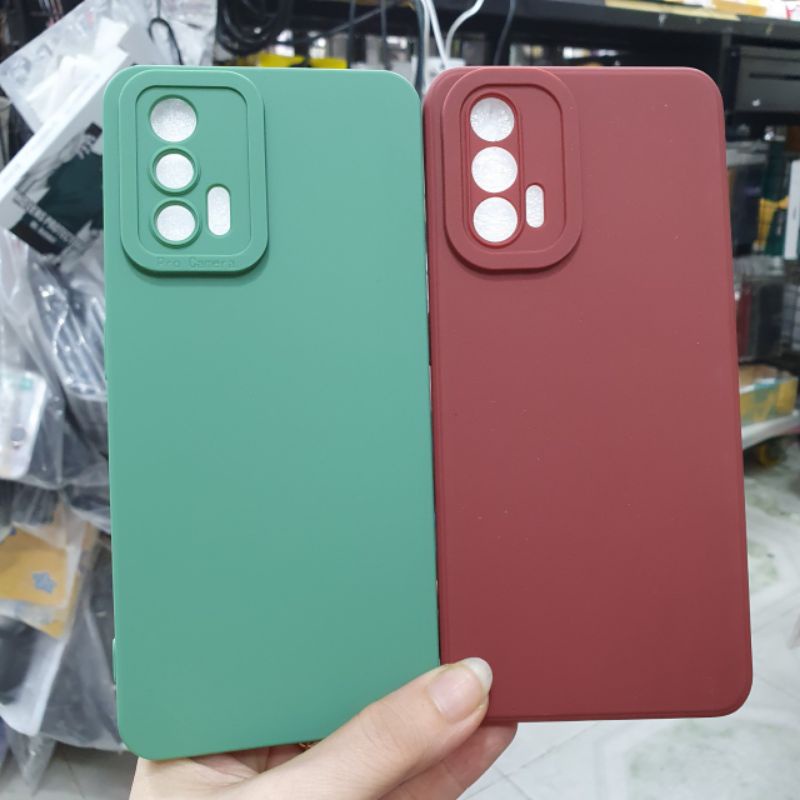 Ốp lưng Oppo Realme GT / GT neo 2T dẻo màu có bảo vệ camera