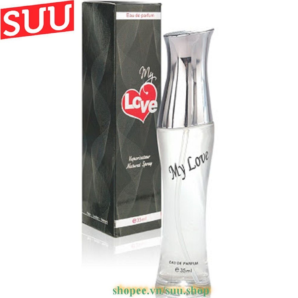 Nước Hoa Nữ 35ml My Love Hộp Màu Đen suu.shop cam kết 100% chính hãng