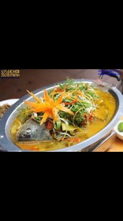 Khay cá chép om dưa