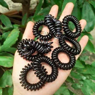 Sỉ 50 Lò xo cột tóc đen (cở 2-3cm)