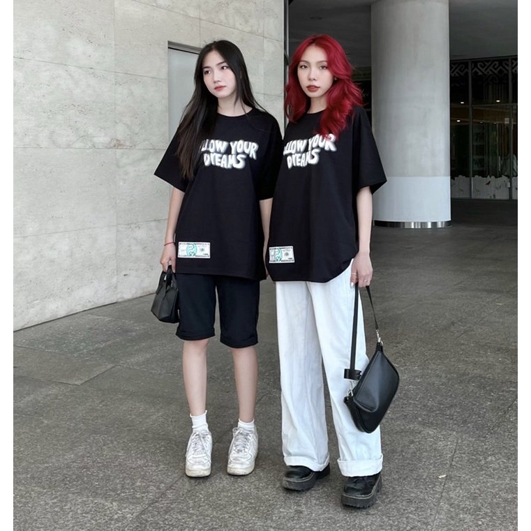 Áo Thun Tay Lỡ Unisex Your Dream Vải Tici Form Rộng - The more Unisex