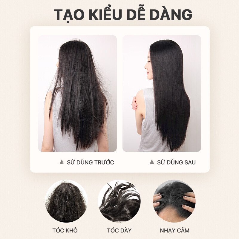 Máy sấy tóc Xiaomi Showsee A5-G công suất 1800W, máy sấy tóc bổ sung ion âm dưỡng ẩm chăm sóc tóc, thiết kế gọn nhẹ
