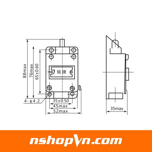 Công tắc hành trình LX19-001