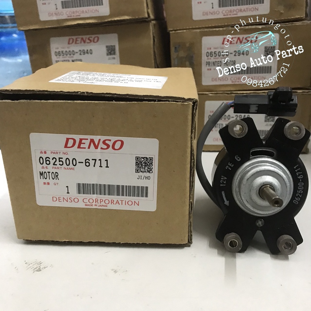 Mô tơ quạt giàn lạnh sau TOYOTA ZACE chính hãng Denso