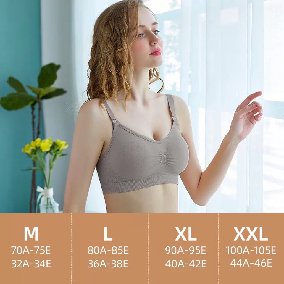 Áo Lót Cho Con Bú Chống Chảy Xệ- Hàng Quảng Châu Cao Cấp -Áo Ngực Cho Mẹ Bầu sieu hot (Ảnh thật) (AB4)