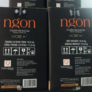 🌱Cà phê sữa Trần Quang More in 1 túi lớn 480gram QExpress⛔