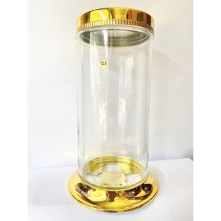 Bình thủy tinh việt nam 13,8 lít trụ